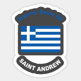 GREECE PATRON SAINT Sticker